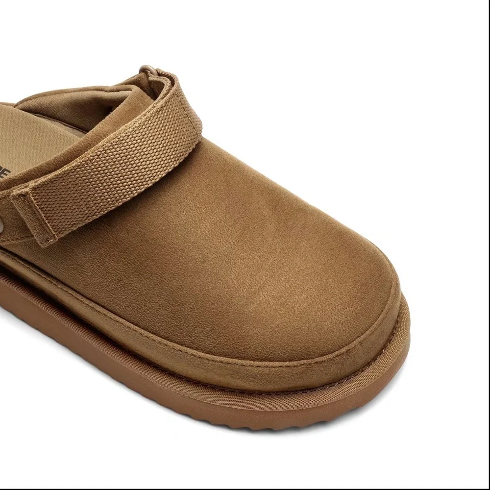 Dream Pairs Round-Toe Platform Mule Clogs Indoor/Outdoor Memory-Foam - Picture 3 of 8